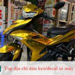 Top địa chỉ dán decal xe máy quận Gò Vấp