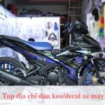 Top địa chỉ dán keo/decal xe máy Quận 4