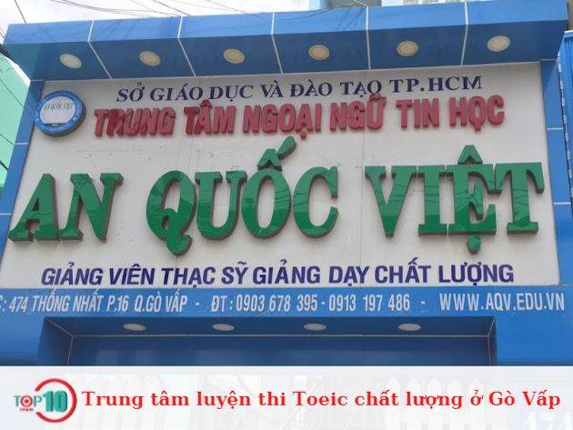 Trung tâm luyện thi Toeic chất lượng ở Gò Vấp