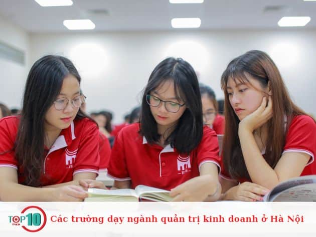 Các trường dạy ngành quản trị kinh doanh ở Hà Nội
