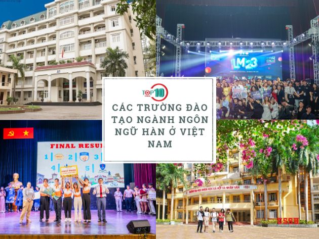 Top 8 Trường Đại học đào tạo ngành ngôn ngữ Hàn ở Việt Nam tốt nhất