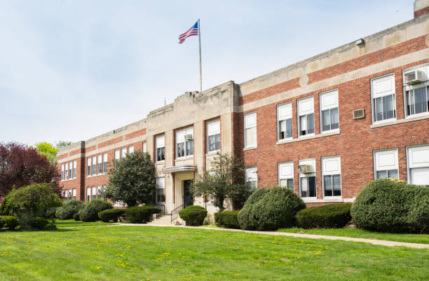 Những hình ảnh ngôi trường ở Mỹ vào mùa xuân.