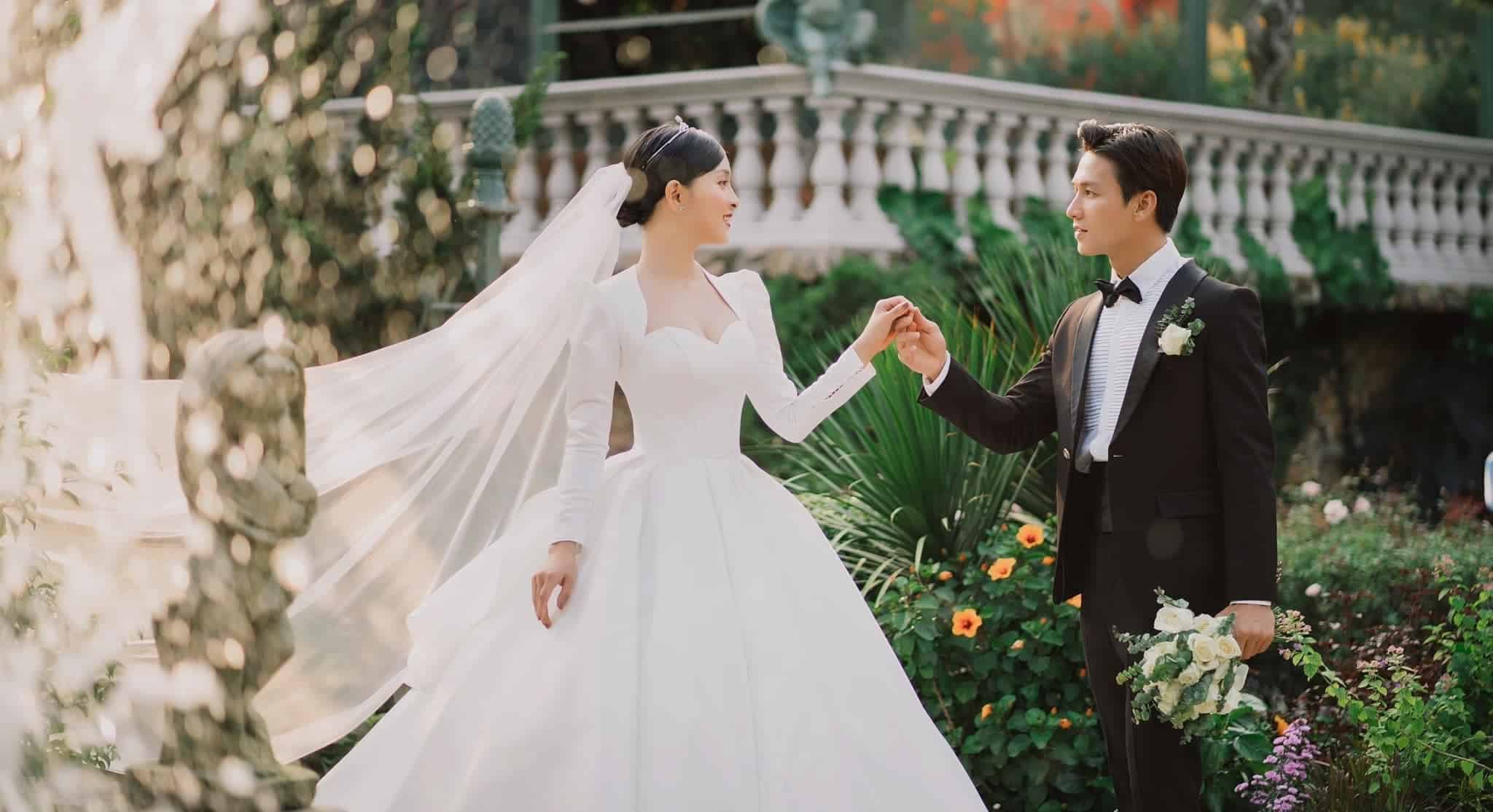 Ảnh cưới đẹp phong cách Hàn Quốc ấn tượng.
