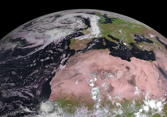 Hình ảnh Trái Đất ấn tượng chụp bởi NASA.