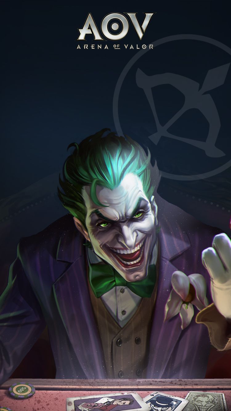 Tải ảnh Joker trong game Liên Quân Mobile về điện thoại.