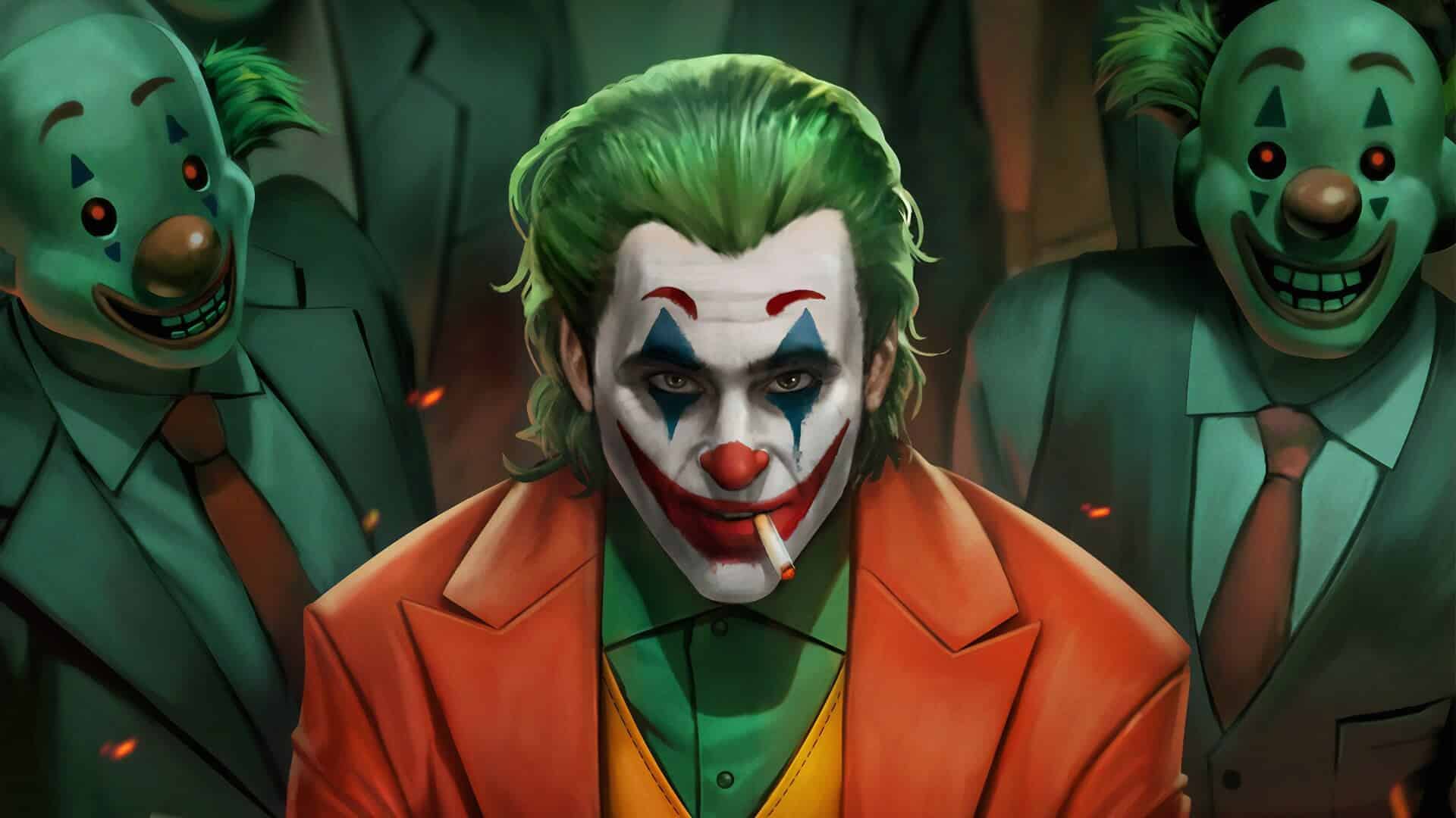 Ảnh Joker ngầu dẫn dắt đồng đội thực hiện phi vụ.