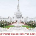 Top những trường đại học khó vào nhất Việt Nam