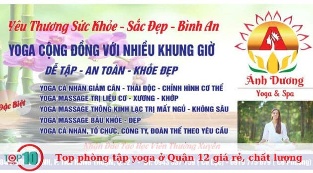 Phòng tập Yoga Ánh Dương