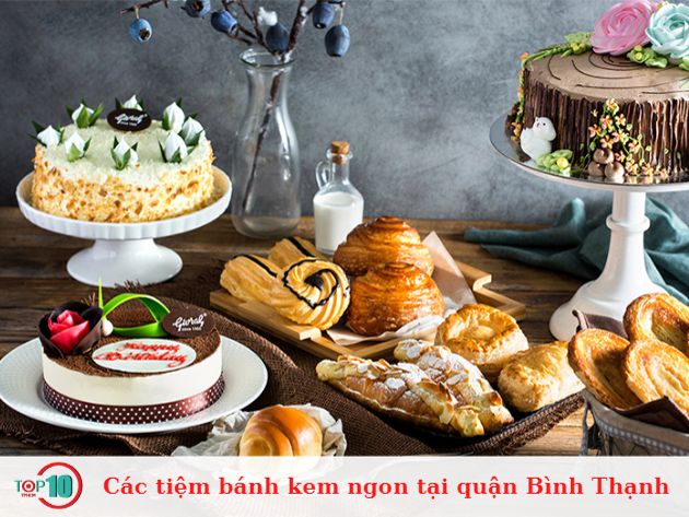 Các tiệm bánh kem ngon tại quận Bình Thạnh