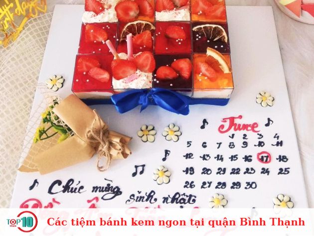 Các tiệm bánh kem ngon tại quận Bình Thạnh