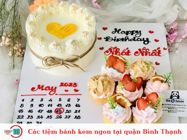 Các tiệm bánh kem ngon tại quận Bình Thạnh