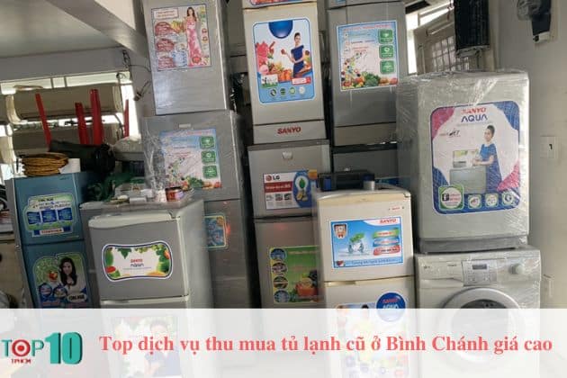 Top dịch vụ thu mua tủ lạnh cũ Bình Chánh