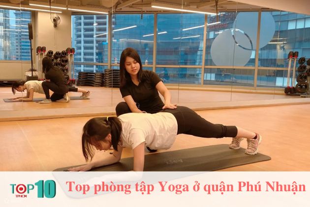 Top phòng tập yoga quận Phú Nhuận