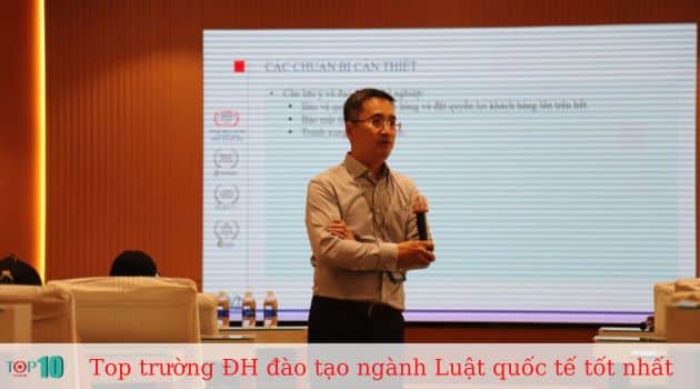 Trường Đại học đào tạo ngành Luật quốc tế