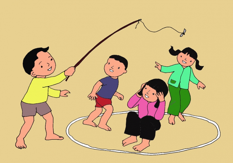 Phải chi có thể quay lại quá khứ, để cùng với những đứa trẻ trong xóm chơi lại những trò chơi dân gian Việt Nam năm nào.