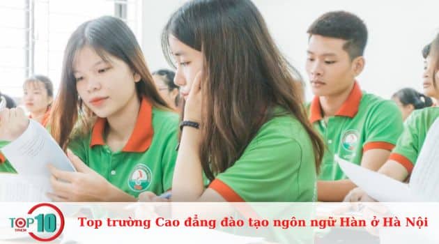 Top các trường Cao đẳng đào tạo tiếng Hàn tốt nhất ở Hà Nội