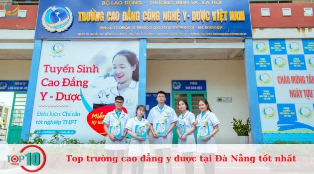 Top 6 trường cao đẳng y dược tại Đà Nẵng uy tín, tốt nhất