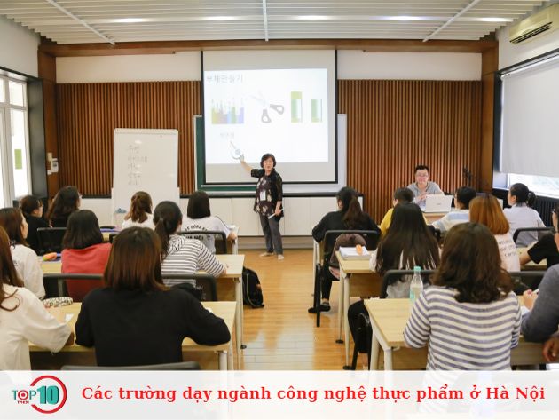 Các trường dạy ngành công nghệ thực phẩm ở Hà Nội