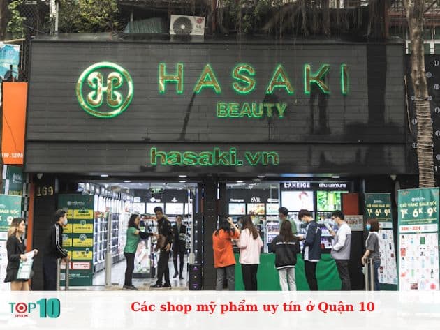 Các shop mỹ phẩm uy tín ở Quận 10