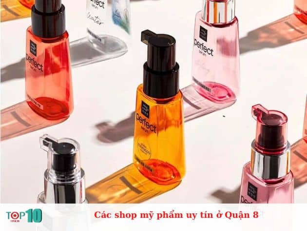 Các shop mỹ phẩm uy tín ở Quận 8