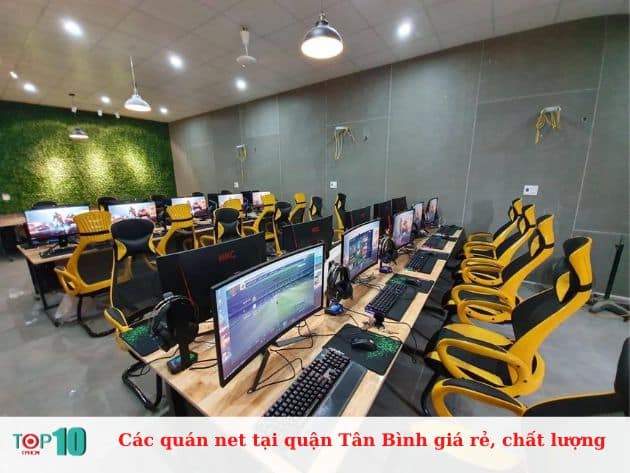 Các quán net tại quận Tân Bình giá rẻ, chất lượng