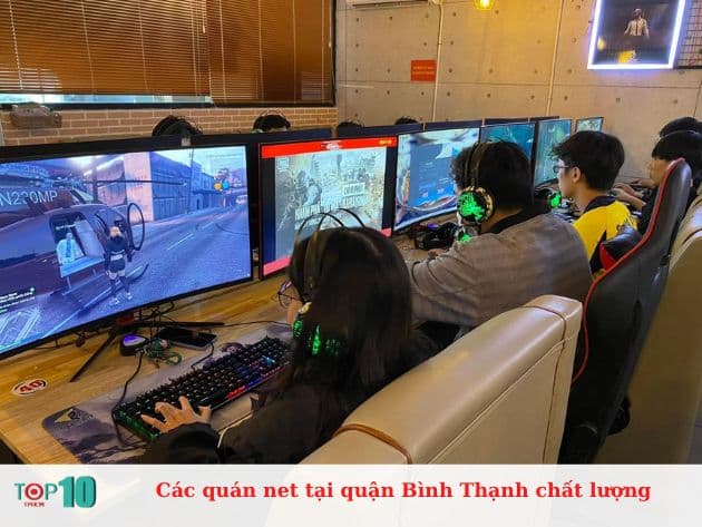 Các quán net tại quận Bình Thạnh chất lượng