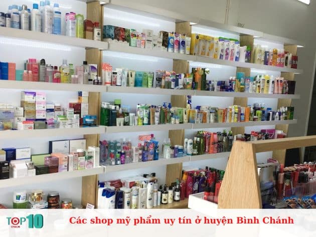 Các shop mỹ phẩm uy tín ở huyện Bình Chánh