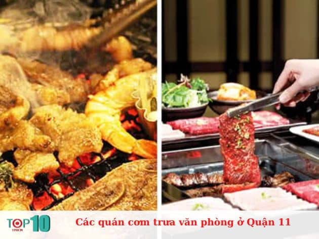 Các quán cơm trưa văn phòng ở Quận 11