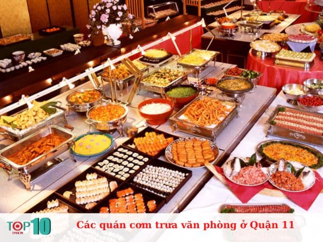 Các quán cơm trưa văn phòng ở Quận 11