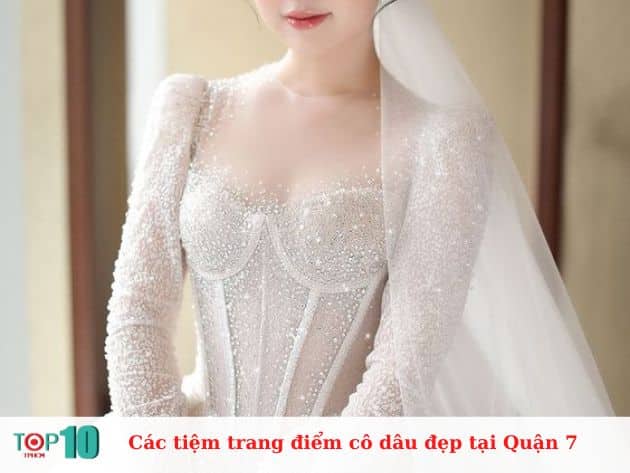 Các tiệm trang điểm cô dâu ở Quận 7 đep, uy tín