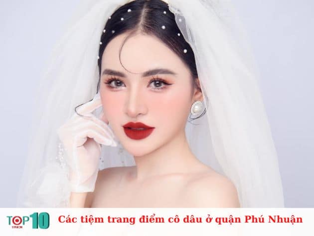 Các tiệm trang điểm cô dâu ở quận Phú Nhuận