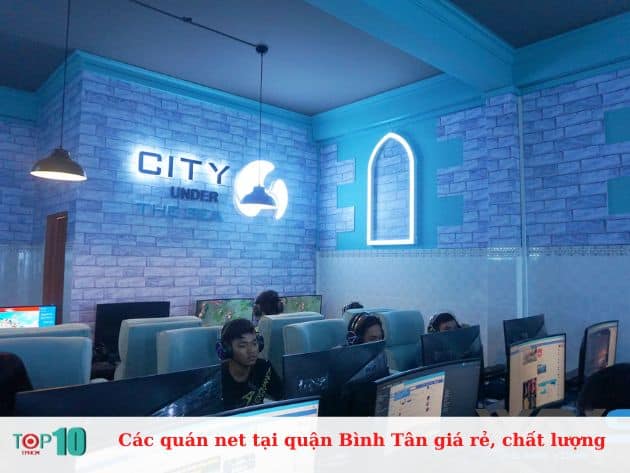 Các quán net tại quận Bình Tân giá rẻ, chất lượng
