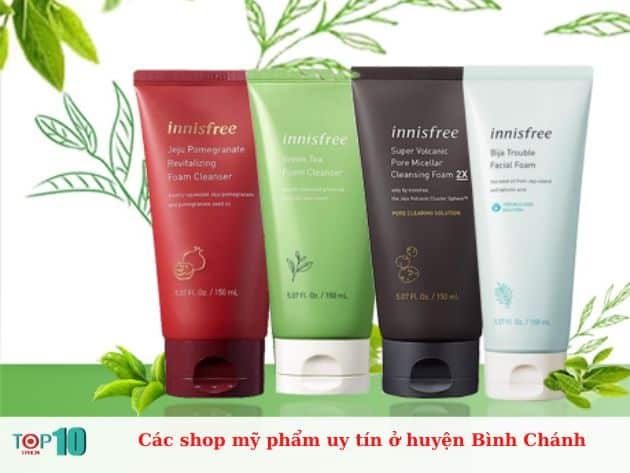 Các shop mỹ phẩm uy tín ở huyện Bình Chánh