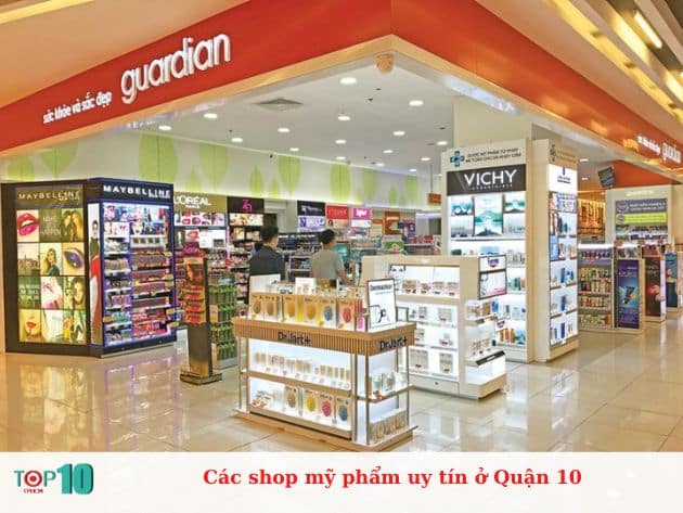 Các shop mỹ phẩm uy tín ở Quận 10