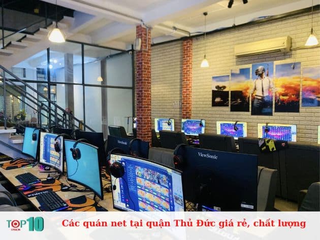 Các quán net tại quận Thủ Đức giá rẻ, chất lượng