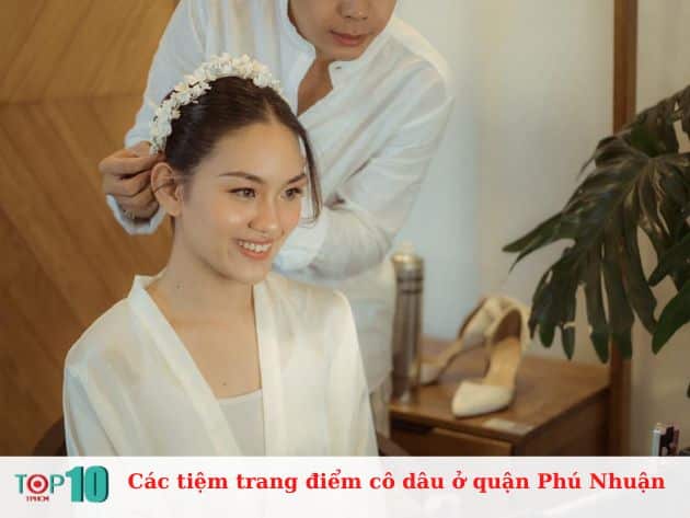 Các tiệm trang điểm cô dâu ở quận Phú Nhuận