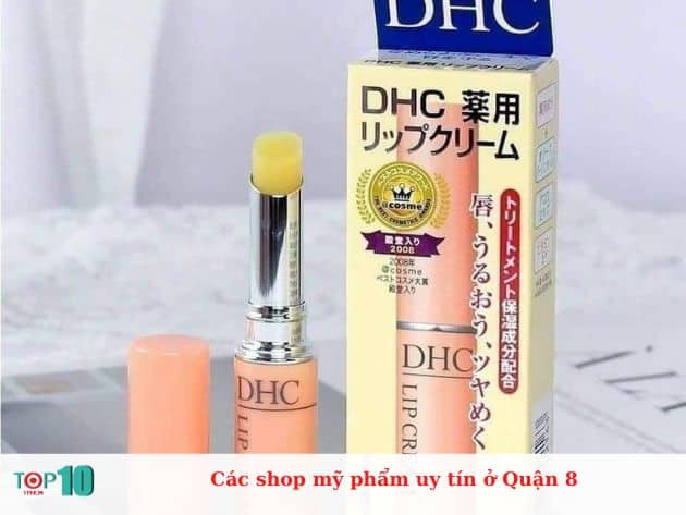 Các shop mỹ phẩm uy tín ở Quận 8