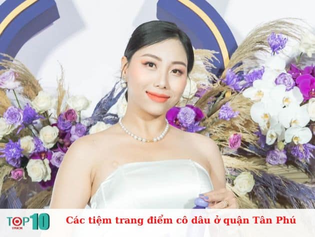 Các tiệm trang điểm cô dâu ở quận Tân Phú