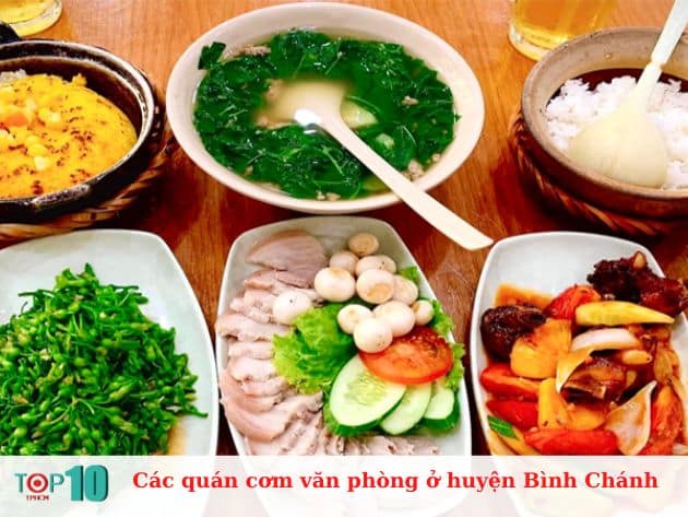 Các quán cơm văn phòng ở huyện Bình Chánh