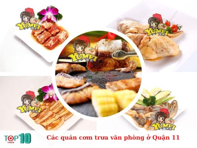 Các quán cơm trưa văn phòng ở Quận 11