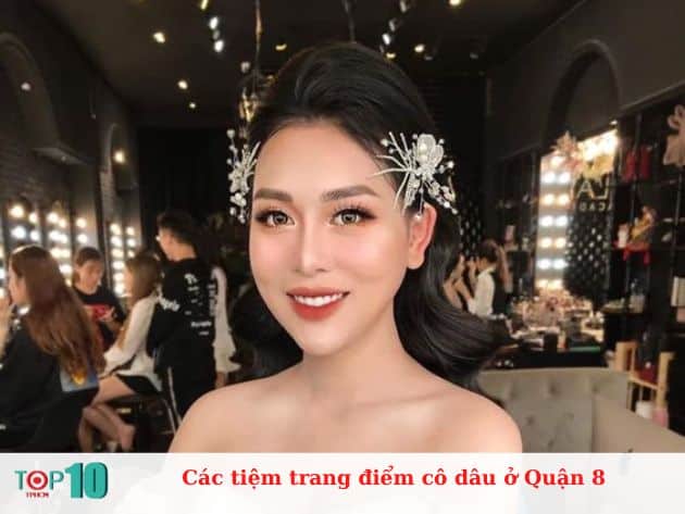 Các tiệm trang điểm cô dâu đẹp tại Quận 8