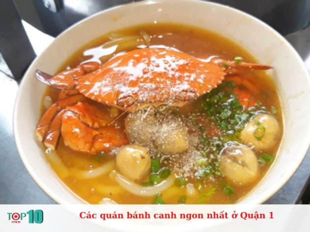 Các quán bánh canh ngon nhất ở Quận 1