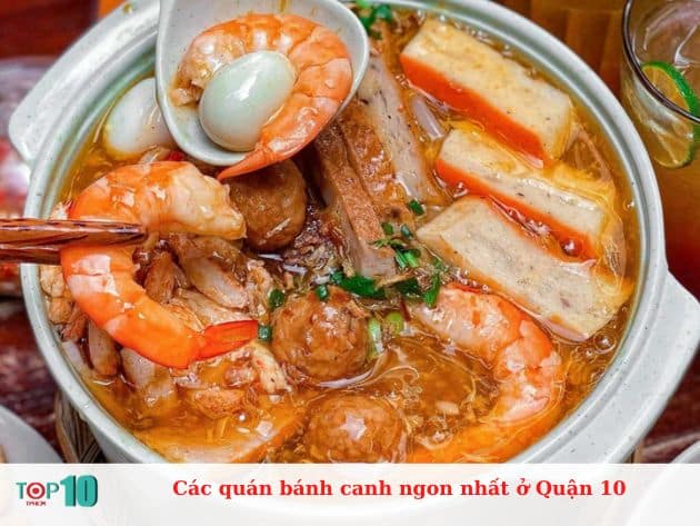 Các quán bánh canh ngon nhất ở Quận 10