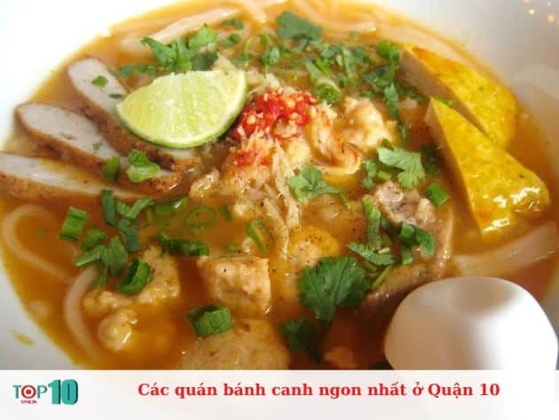 Các quán bánh canh ngon nhất ở Quận 10