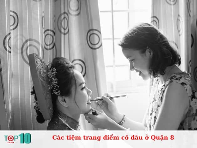 Các tiệm trang điểm cô dâu đẹp tại Quận 8