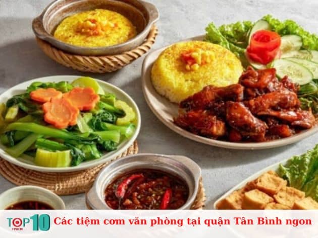 Các tiệm cơm văn phòng ở quận Tân Bình ngon, giá rẻ