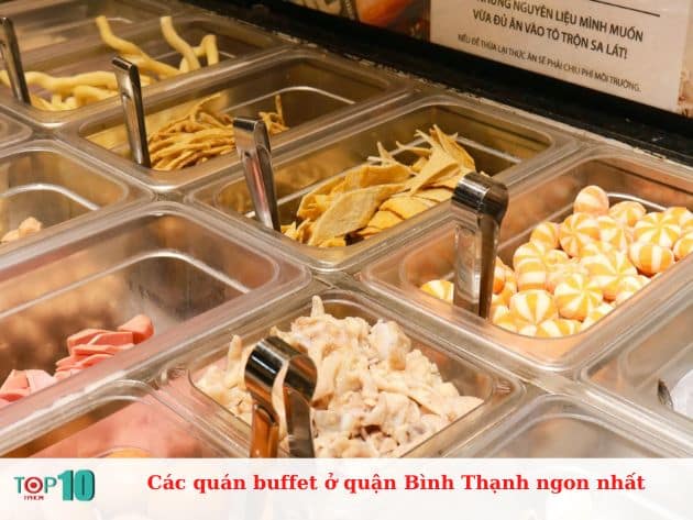 Các quán buffet ở quận Bình Thạnh ngon nhất