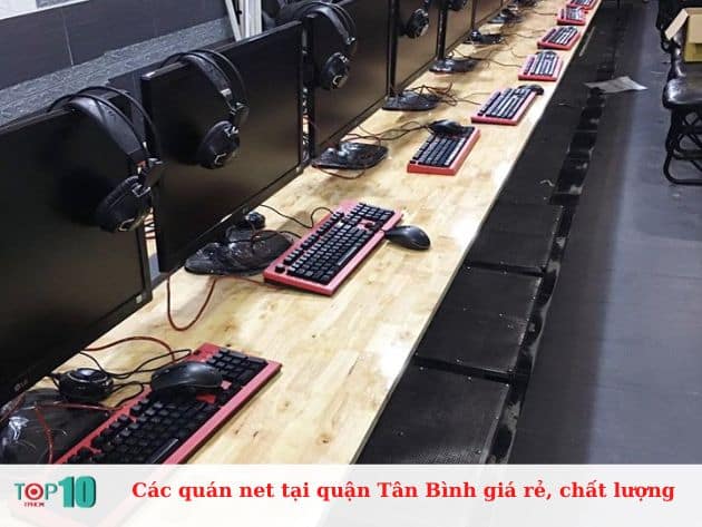 Các quán net tại quận Tân Bình giá rẻ, chất lượng