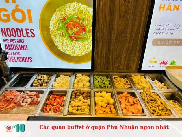 Các quán buffet ở quận Phú Nhuận ngon nhất