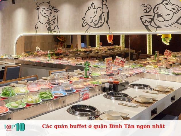 Các quán buffet ở quận Bình Tân ngon nhất